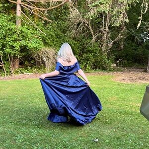 Prom dress from STACEES, Dark Navy, size:12